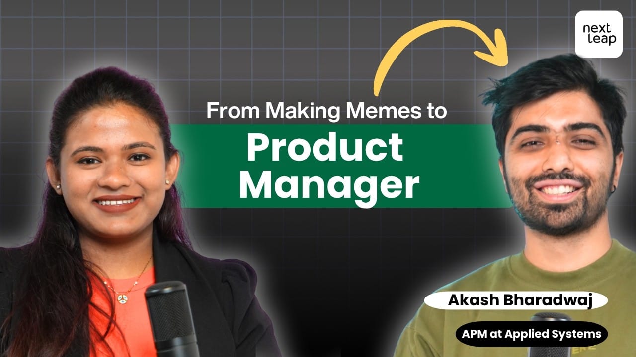 Akash, associate product manager at Applied Systems and NextLeap alumnus, on the NextLeap Alumni Podcast