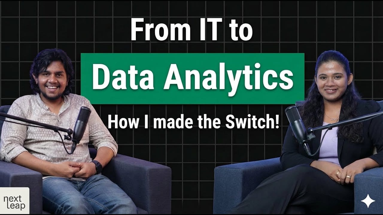 Rahul, data analyst and NextLeap alumnus, on the NextLeap Podcast
