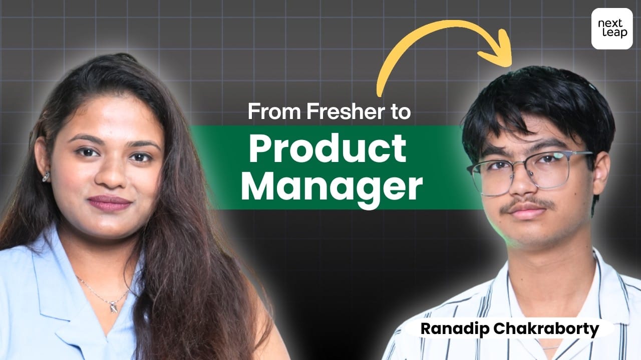 Ranadip, BITS Goa student and product and growth intern, on the NextLeap Alumni Podcast