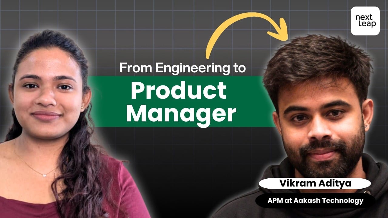 Vikram, associate product manager and NextLeap alumnus, on the NextLeap Alumni Podcast