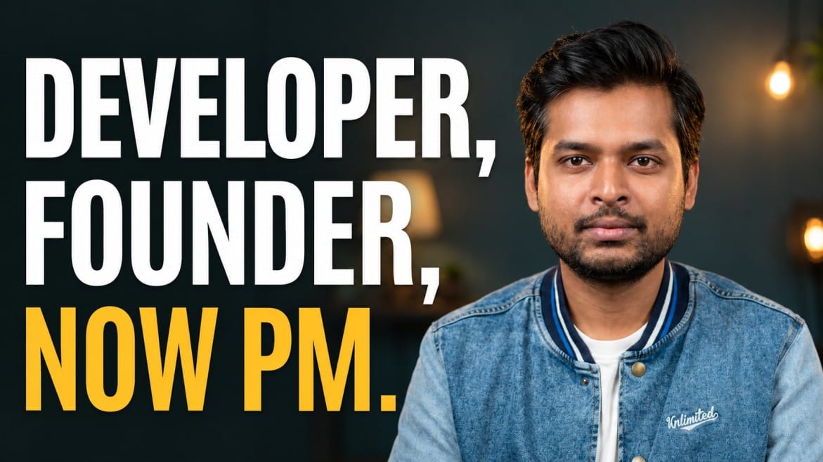 Developer to Product Manager After Founding an AI Startup: Shikhar