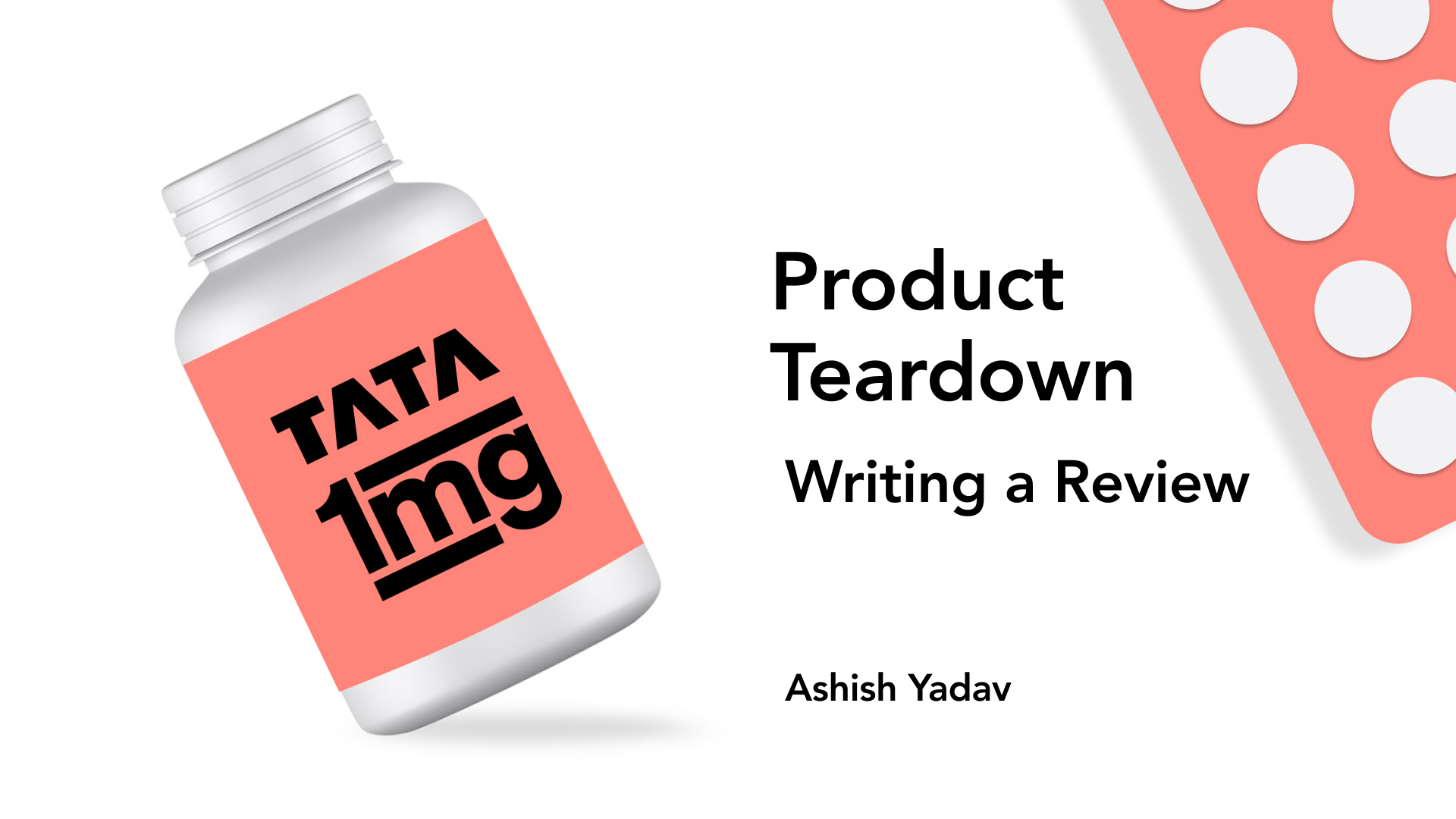 Tata 1mg : Analysing review writing process